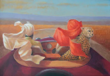 Auf der Straße und Gepard